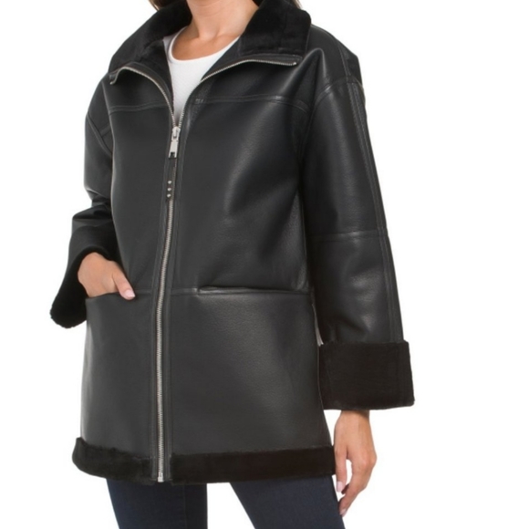 Rebecca Minkoff Jackets & Coats Rebecca Minkoff Womens Faux Leather